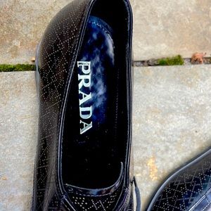 Prada leather shoes